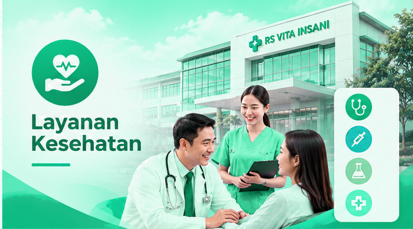 Layanan Kesehatan - rawat jalan, rawat inap, intensif, laboratorium dan radiologi