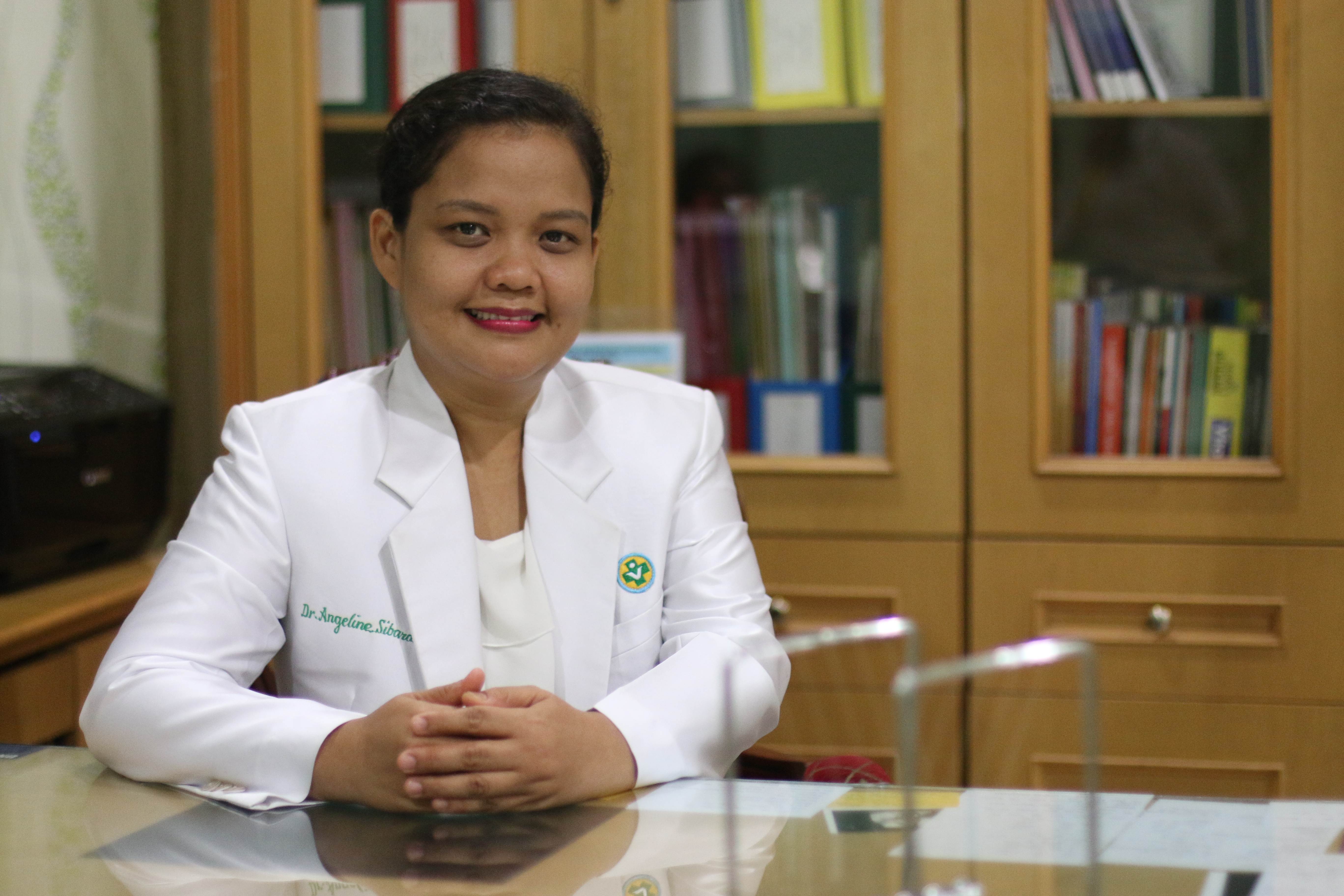 Foto dr. Angelina Lasmaida Sibarani.,M.Kes., CHQP.