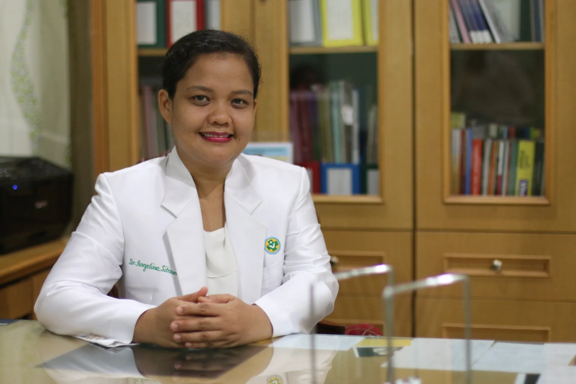 Foto dr. Angelina Lasmaida Sibarani.,M.Kes., CHQP.