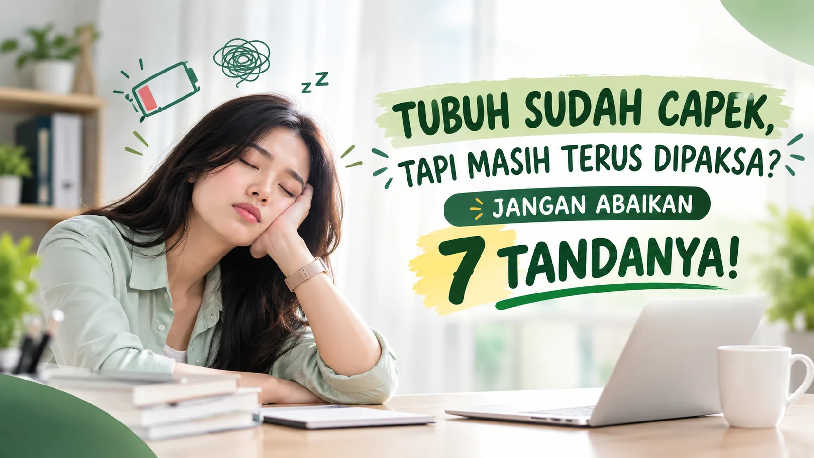 TUBUH SUDAH CAPEK, TAPI MASIH TERUS DIPAKSA? JANGAN ABAIKAN 7 TANDANYA!
