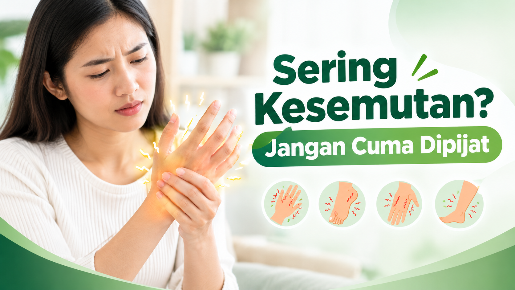 SERING KESEMUTAN? JANGAN CUMA DIPIJAT!